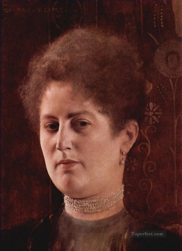 Retrato de una dama 2 Gustav Klimt Pinturas al óleo